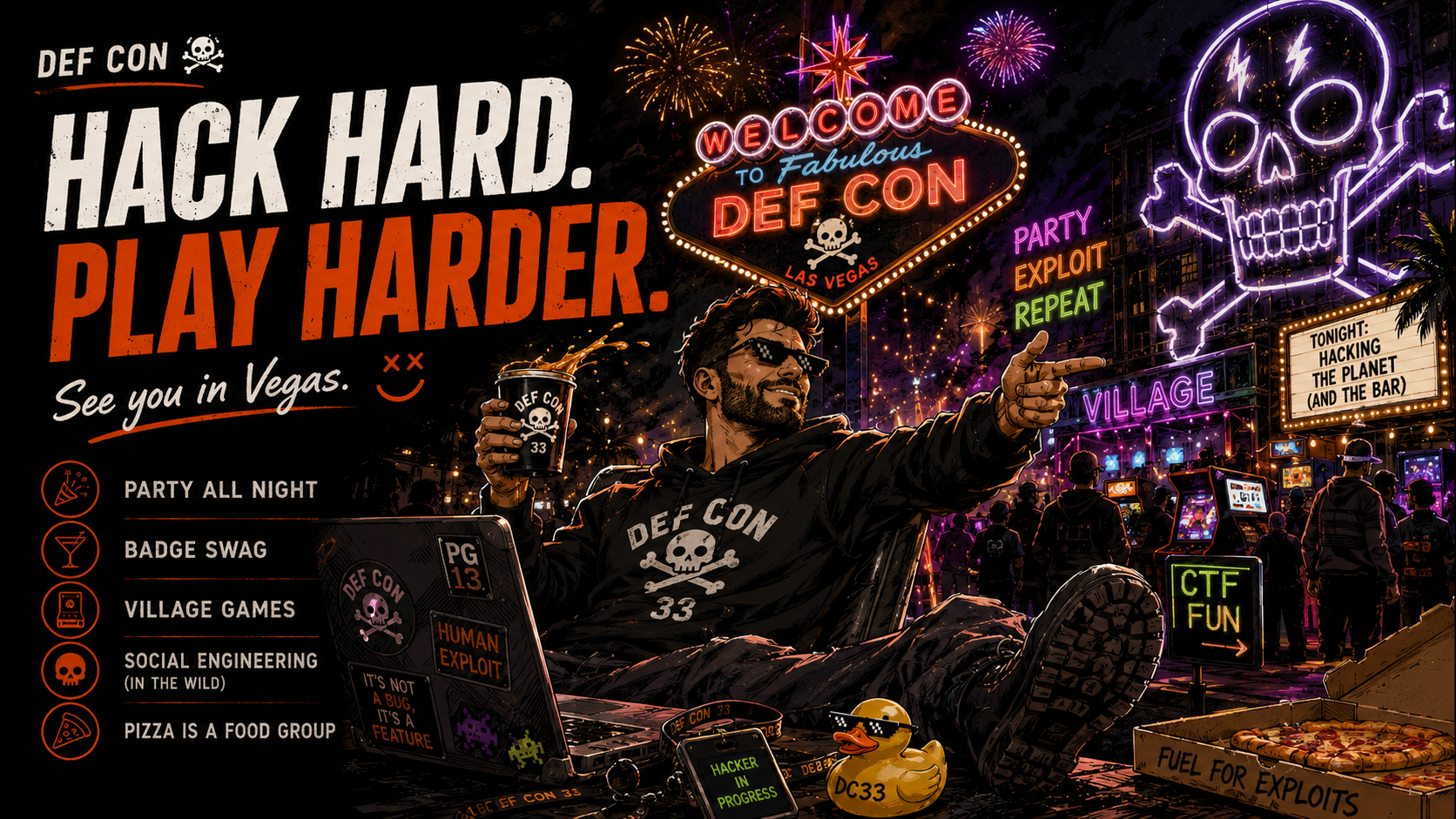 Desert Ops: Vegas odds stacked in the DEFCON rookie’s favor